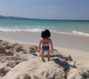 Ondine à la plage