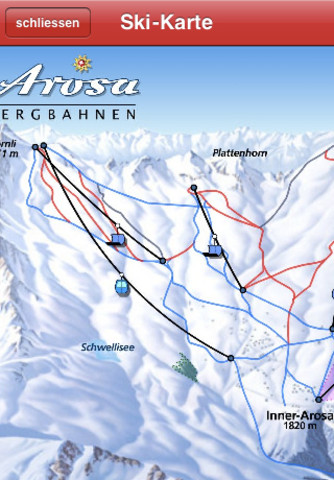 Carte des pistes