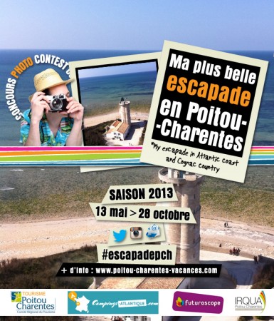 Concours photo, l'exemple du Poitou-Charentes avec Sharypic et Instagram