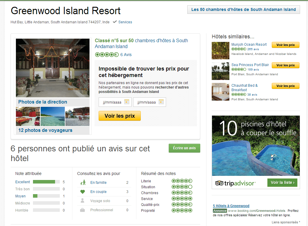 Tripadvisor Greenwood Resort