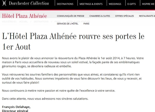 Plaza Athenee