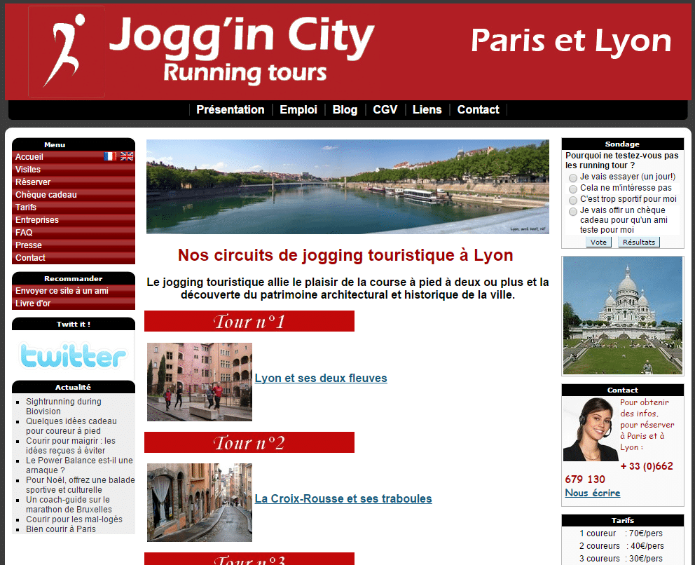 Sightjogging à Lyon