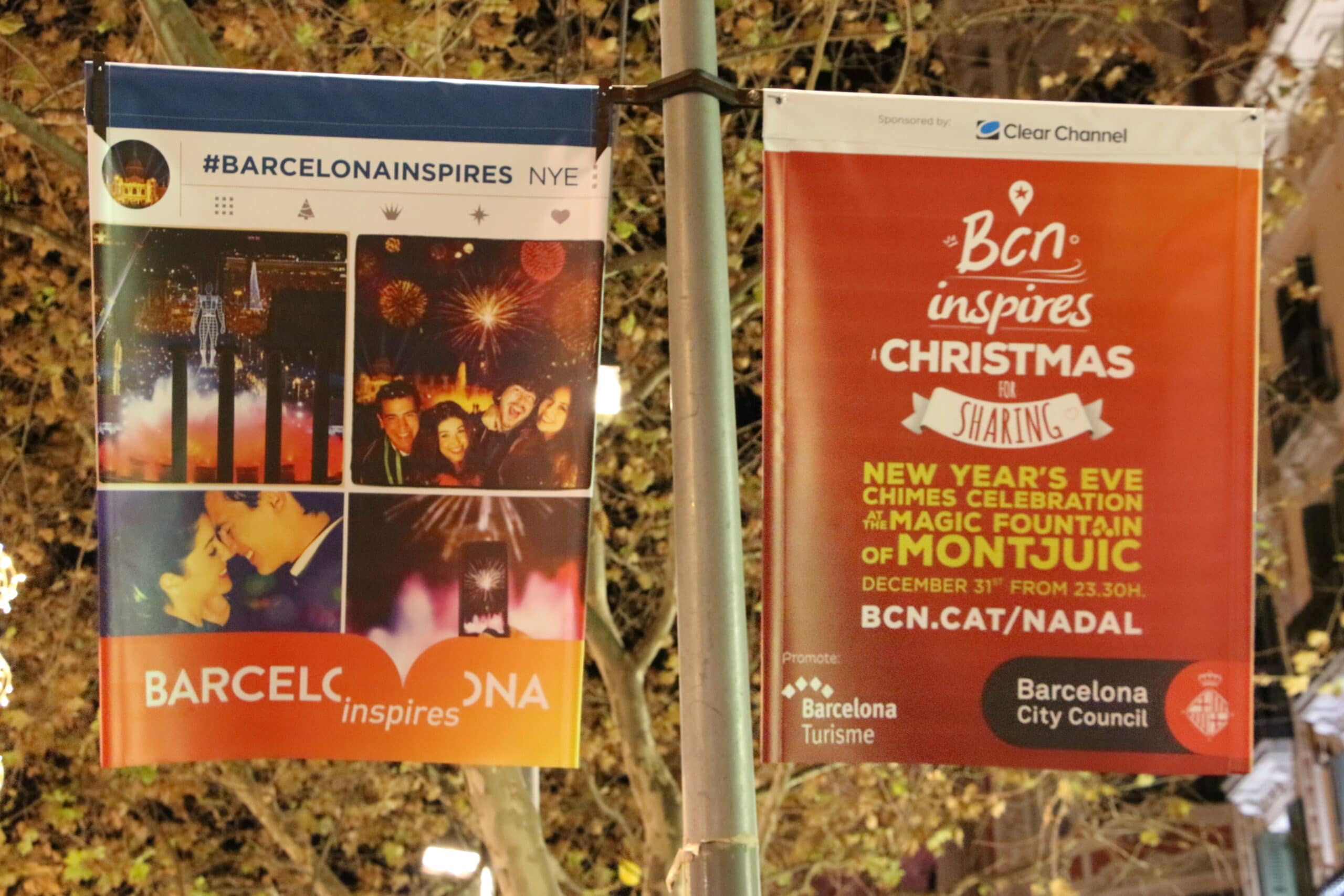 Affiche dans Barcelone