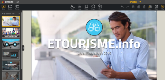 Emaze, une alternative à PowerPoint