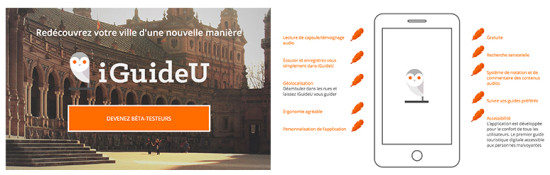 iguideu application de guide local smartphone