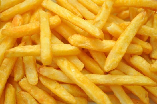 des frites une fois