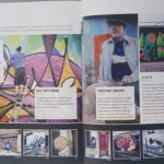 double page sur le street art du magazine un air de bordeaux