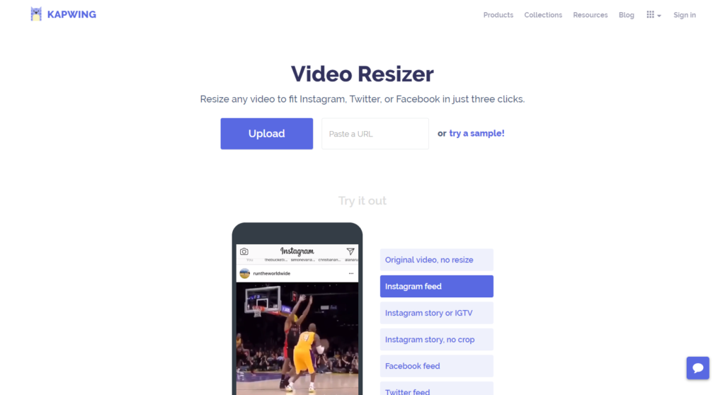 Kapwing, l'outil simple pour retailler ses vidéos