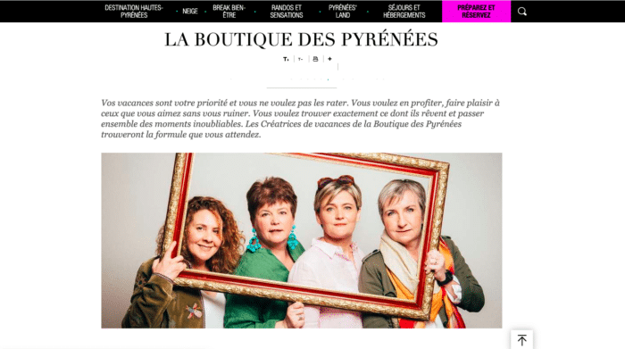 La boutique des Pyrénées, une solution de séjour touristique innovante lancée par le département des Hautes Pyrénées pour faire face à Booking et Airbnb