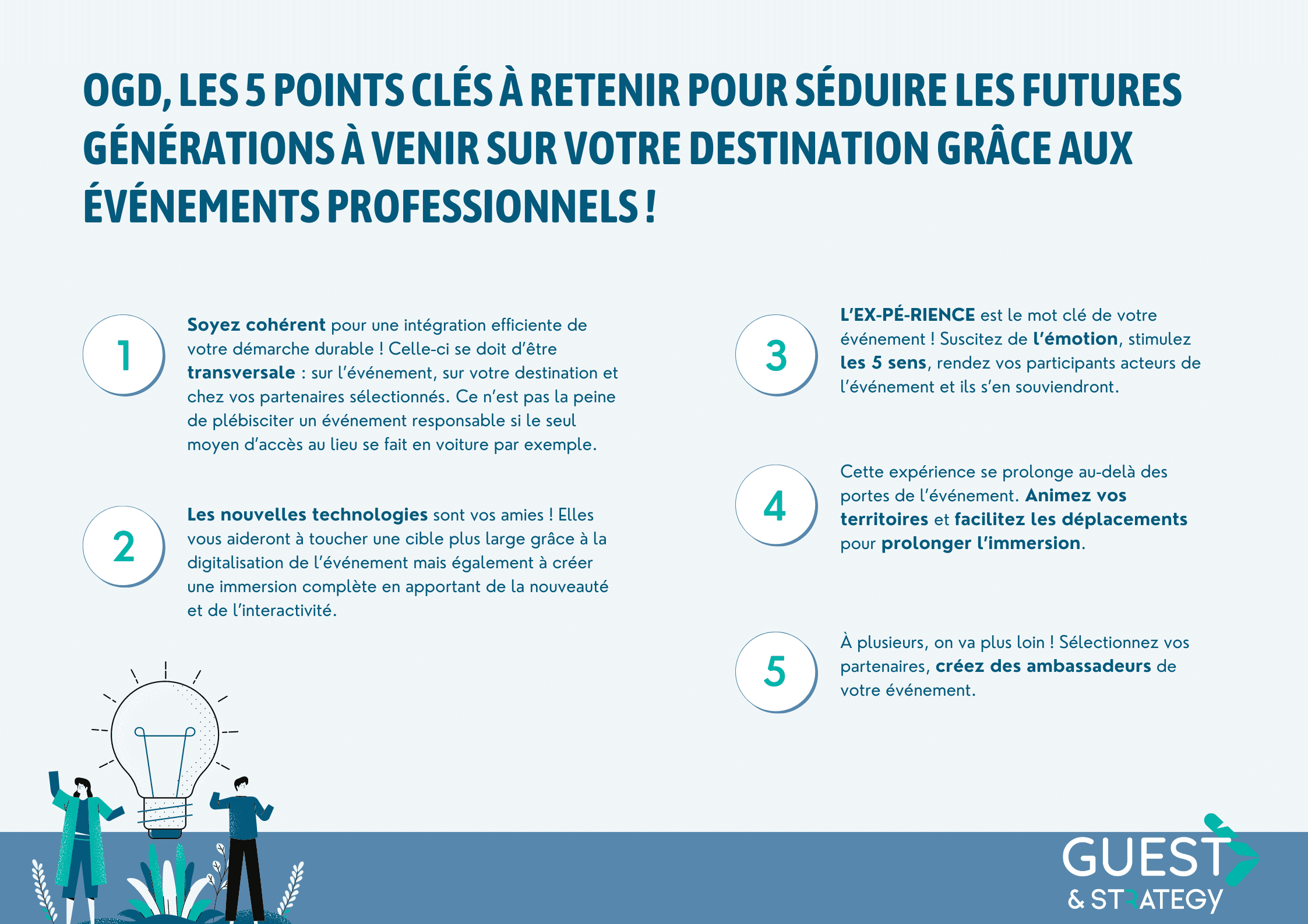 5 points clés à retenir pour séduire les futures générations à venir sur votre destination grâce aux évènements professionnels 