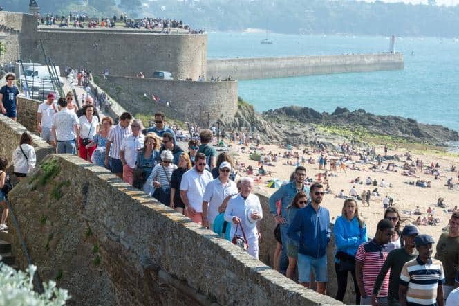 Flux touristique à St Malo