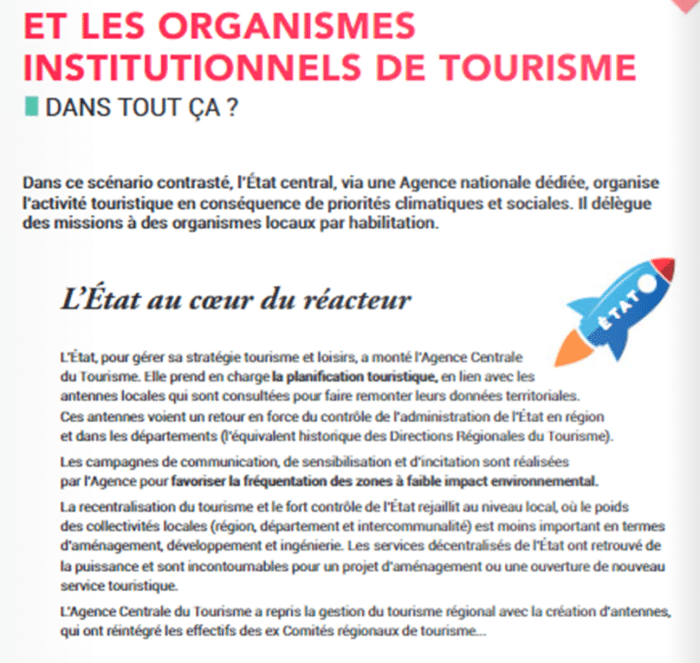 prospective tourisme Atout France &