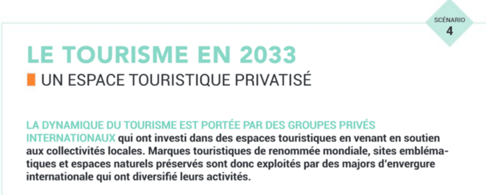 prospective tourisme Atout France &