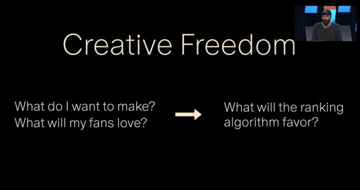 Créativité, followers vrais fans nous apprend conférence Jack Conte SXSW 2024