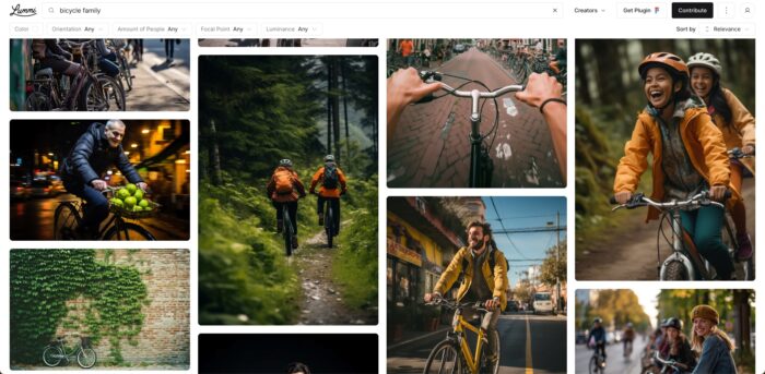 Lummi, une bibliothèque de photos générées avec de l'IA