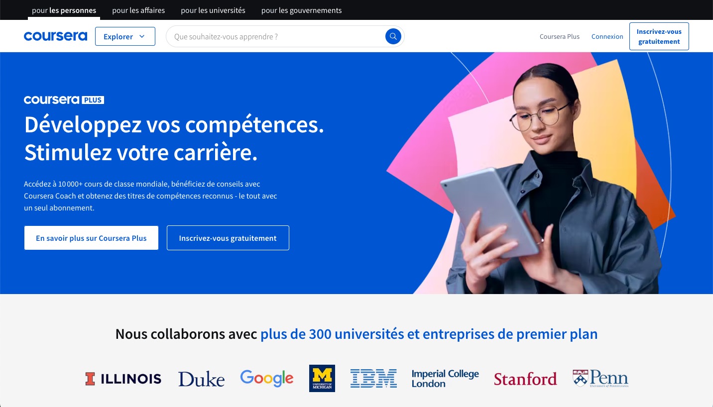 Coursera, plateforme incontournable de formation en ligne - Etourisme.info
